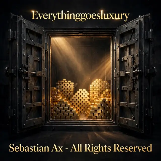 Everything.Goes.Luxury — the vault of gold, Sebastian Ax, all rights reserved